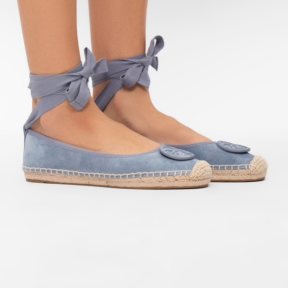 Tory Burch Minnie Espadrille lace up - Picture 8 of 10